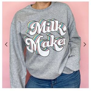 The Little Milk Bar - Milk Maker sweatshirt/pullover. Worn once. Size large